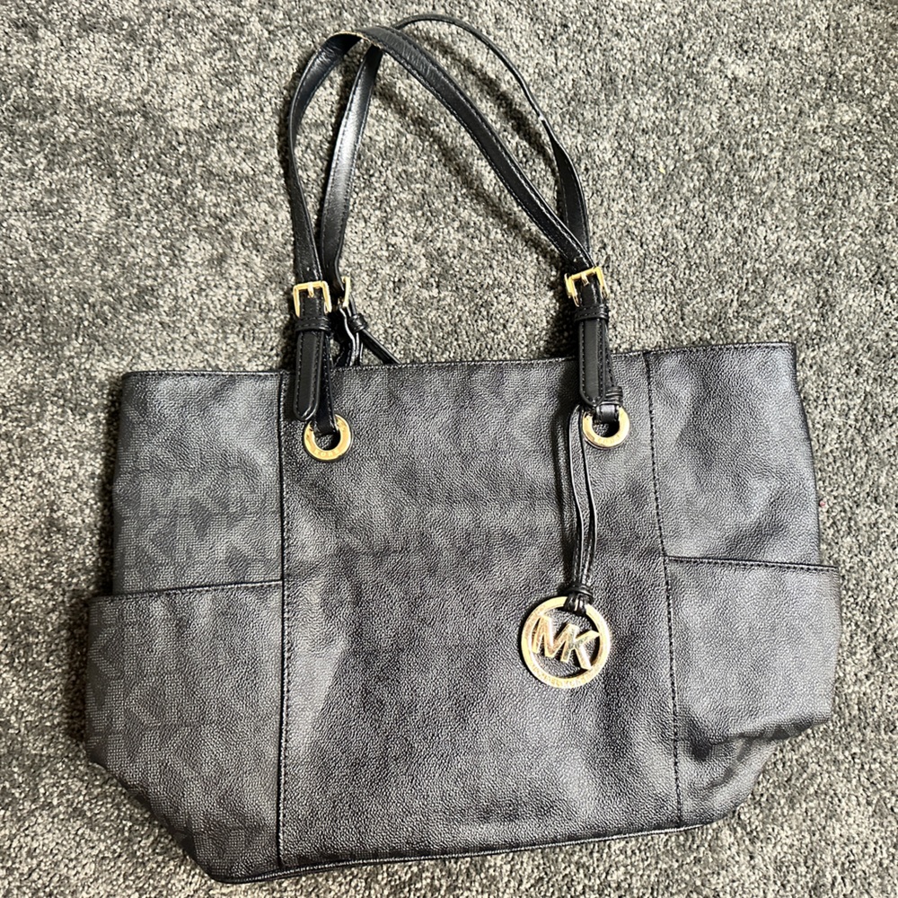 Authentic MK Black Tote Bag